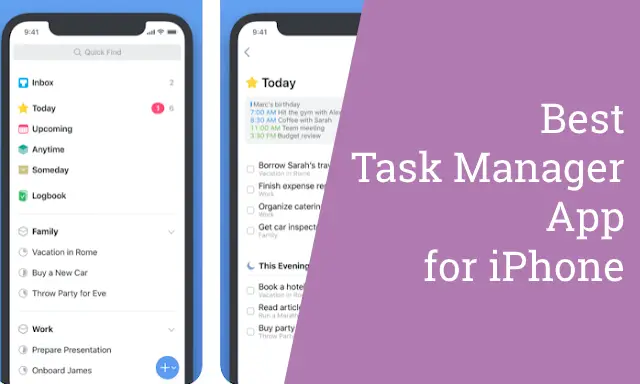 Best Task Manager App for iPhone