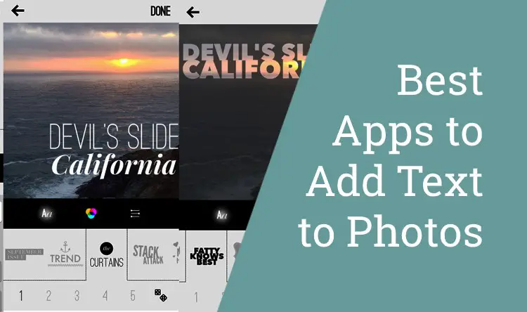 Best Apps to Add Text to Photos